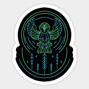 night keeper Sticker